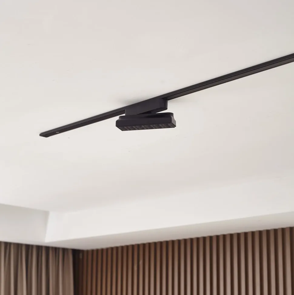 Lindby LED-strip 48 V Lumaro, sort, 12 punkter, dæmpbar