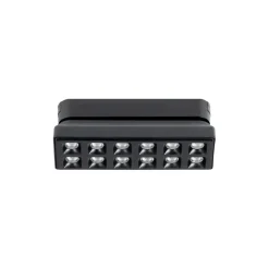 Lindby LED-strip 48 V Lumaro, sort, 12 punkter, dæmpbar
