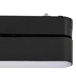Lindby LED-strip 48 V Lumaro, sort, 5 W, drejelig, dæmpbar