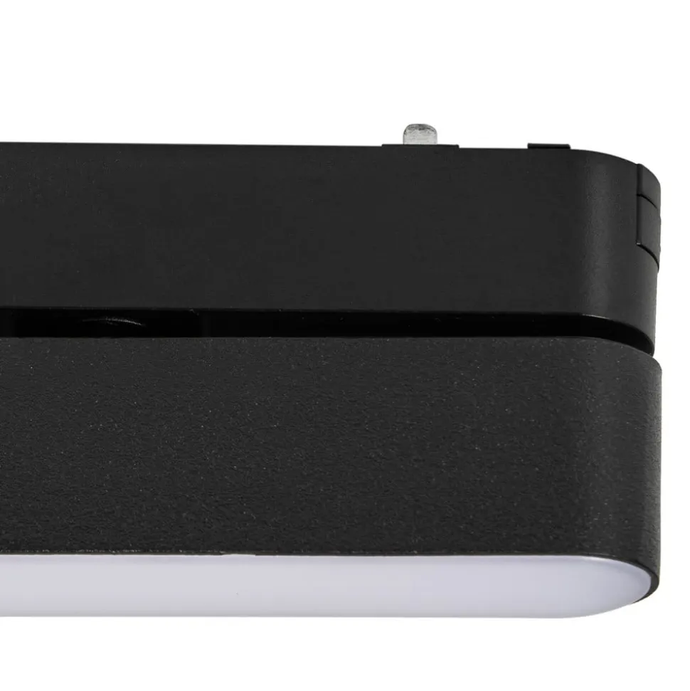 Lindby LED-strip 48 V Lumaro, sort, 5 W, drejelig, dæmpbar