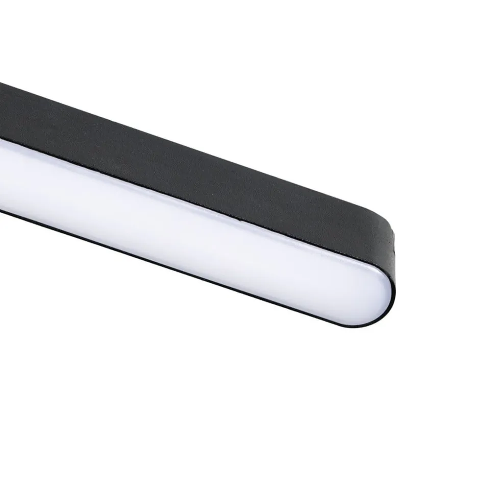 Lindby LED-strip 48 V Lumaro,sort,20W,plast,dæmpbar