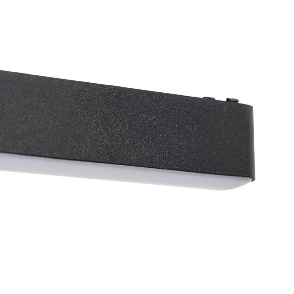 Lindby LED-strip 48 V Lumaro,sort,20W,plast,dæmpbar