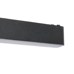 Lindby LED-strip 48 V Lumaro, sort,5W,plast,dæmpbar