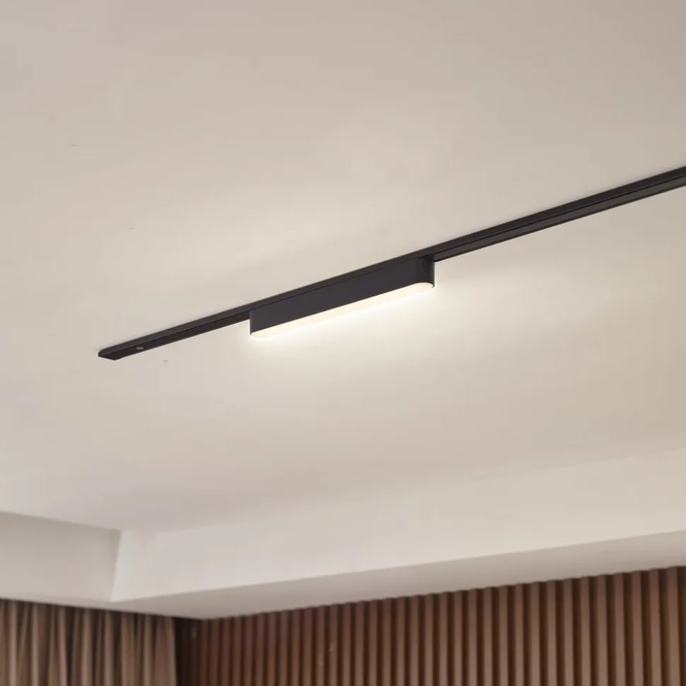 Lindby LED-strip 48 V Lumaro,sort,10W,plast,dæmpbar