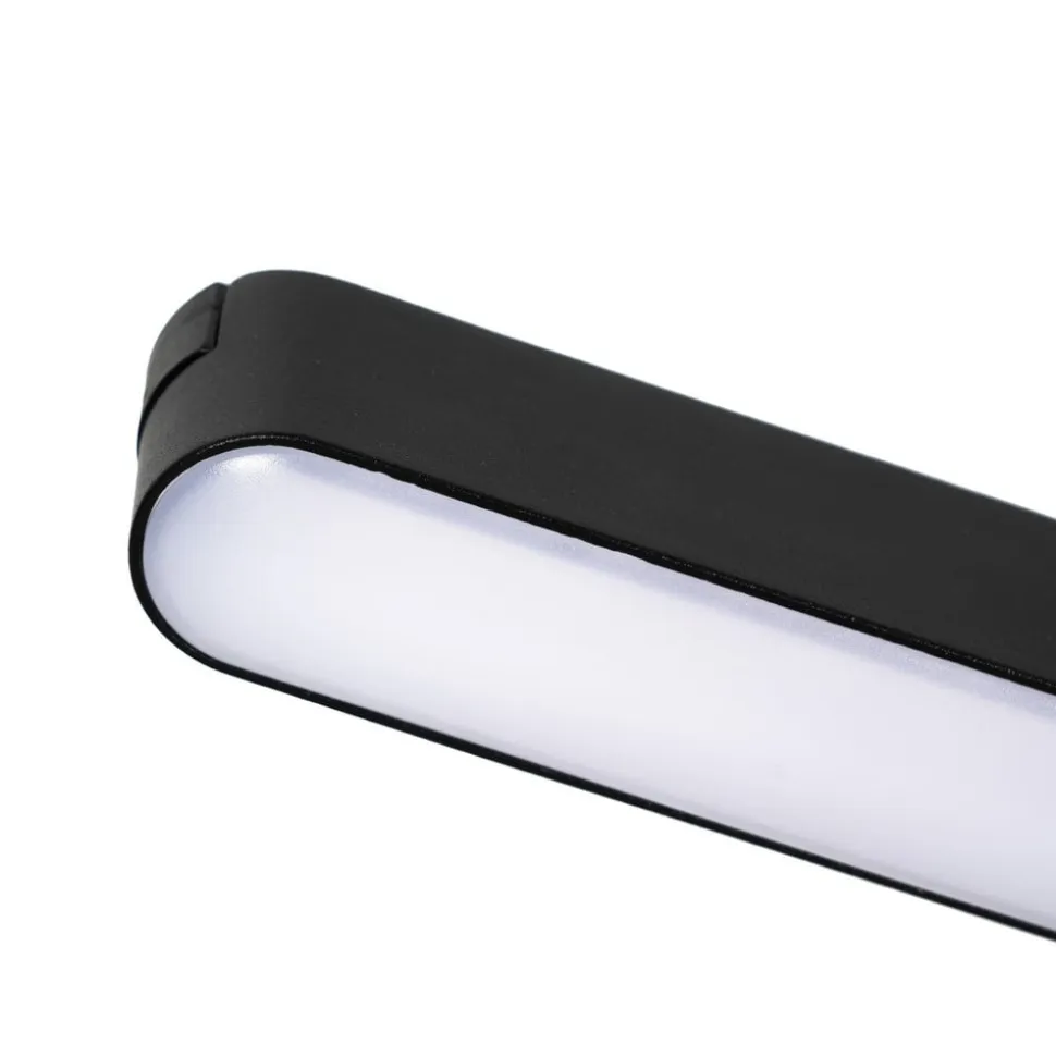 Lindby LED-strip 48 V Lumaro,sort,10W,plast,dæmpbar