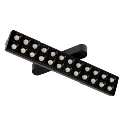 Lindby LED-strip 48 V Lumaro, sort, 24 punkter, dæmpbar
