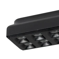 Lindby LED-strip 48 V Lumaro, sort, 24 punkter, dæmpbar