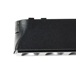 Lindby LED-strip 48 V Lumaro,sort,6 punkter,2,5cm,dæmpbar