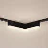 Lindby LED-strip 48V Lumaro, sort, L-formet, dæmpbar