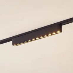 Lindby LED-strip 48V Lumaro,sort,12 punkter,2,4cm,dæmpbar