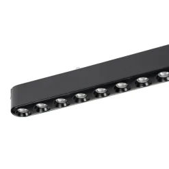 Lindby LED-strip 48V Lumaro,sort,12 punkter,2,4cm,dæmpbar