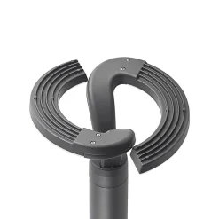 Lindby LED-udendørslampe Keily, cirkel, antracit, metal