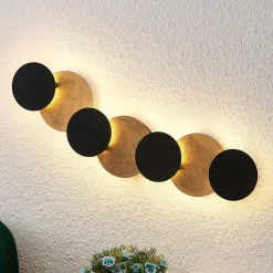 Lindby LED-væglampe Grazyna, 72 cm, 7 lyskilder, justerbar
