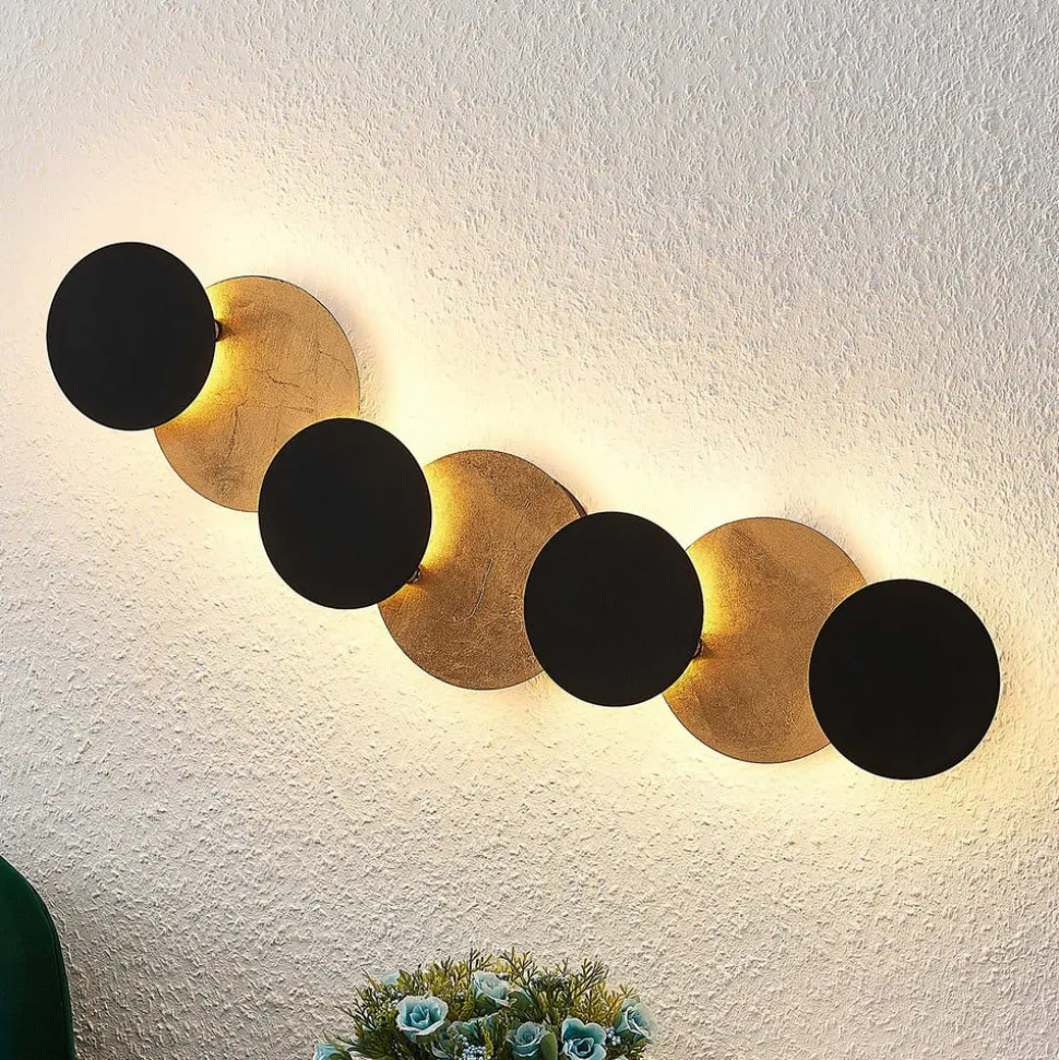 Lindby LED-væglampe Grazyna, 72 cm, 7 lyskilder, justerbar