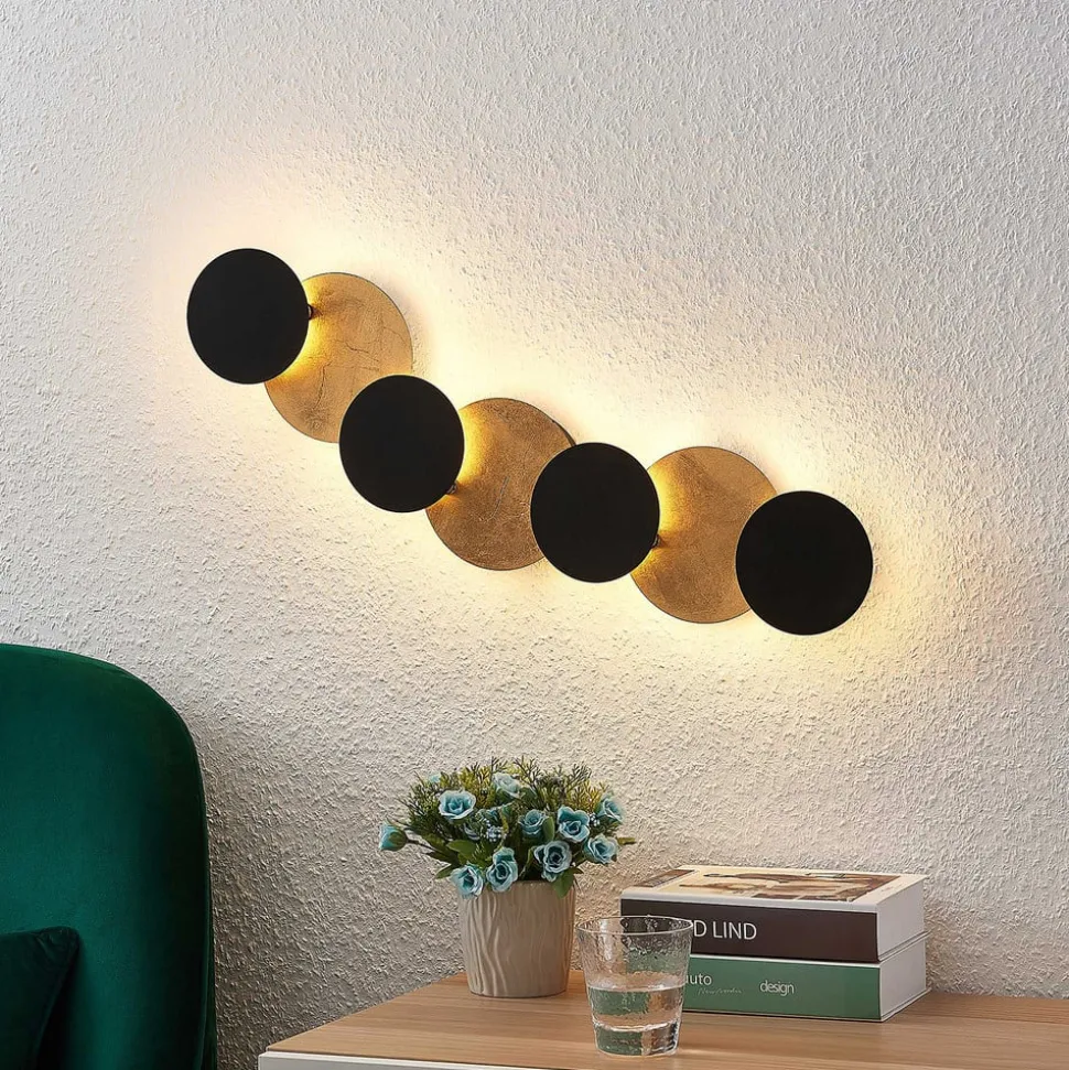Lindby LED-væglampe Grazyna, 72 cm, 7 lyskilder, justerbar