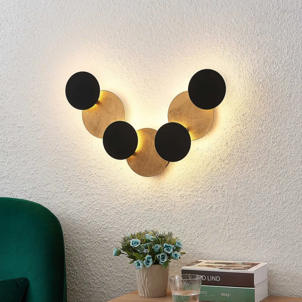 Lindby LED-væglampe Grazyna, 72 cm, 7 lyskilder, justerbar