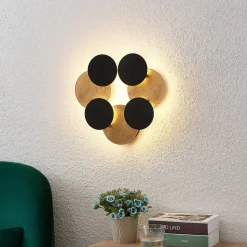 Lindby LED-væglampe Grazyna, 72 cm, 7 lyskilder, justerbar