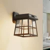 Lindby LED-væglampe Latarka, højde 24 cm, sensor