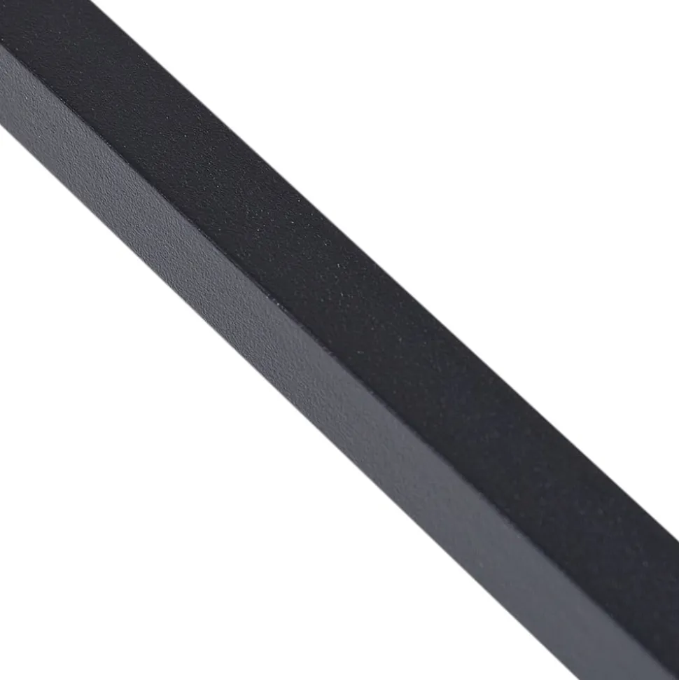 Lindby LED-væglampe Natsumi, sort, aluminium, 90 cm
