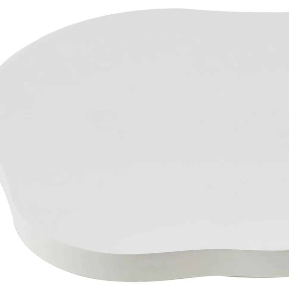 Lindby LED-væglampe Nielson, hvid, gips, 30 x 30 cm