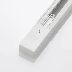 Lindby Linaro end feed, hvid, 1-faset system