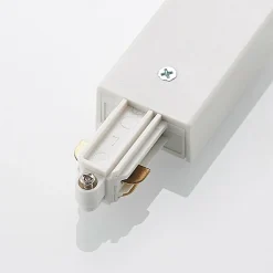Lindby Linaro end feed, hvid, 1-faset system