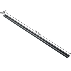 Lindby Linaro skinnesystem, GU10, 4 lyskilder, sort, Ø 9 cm