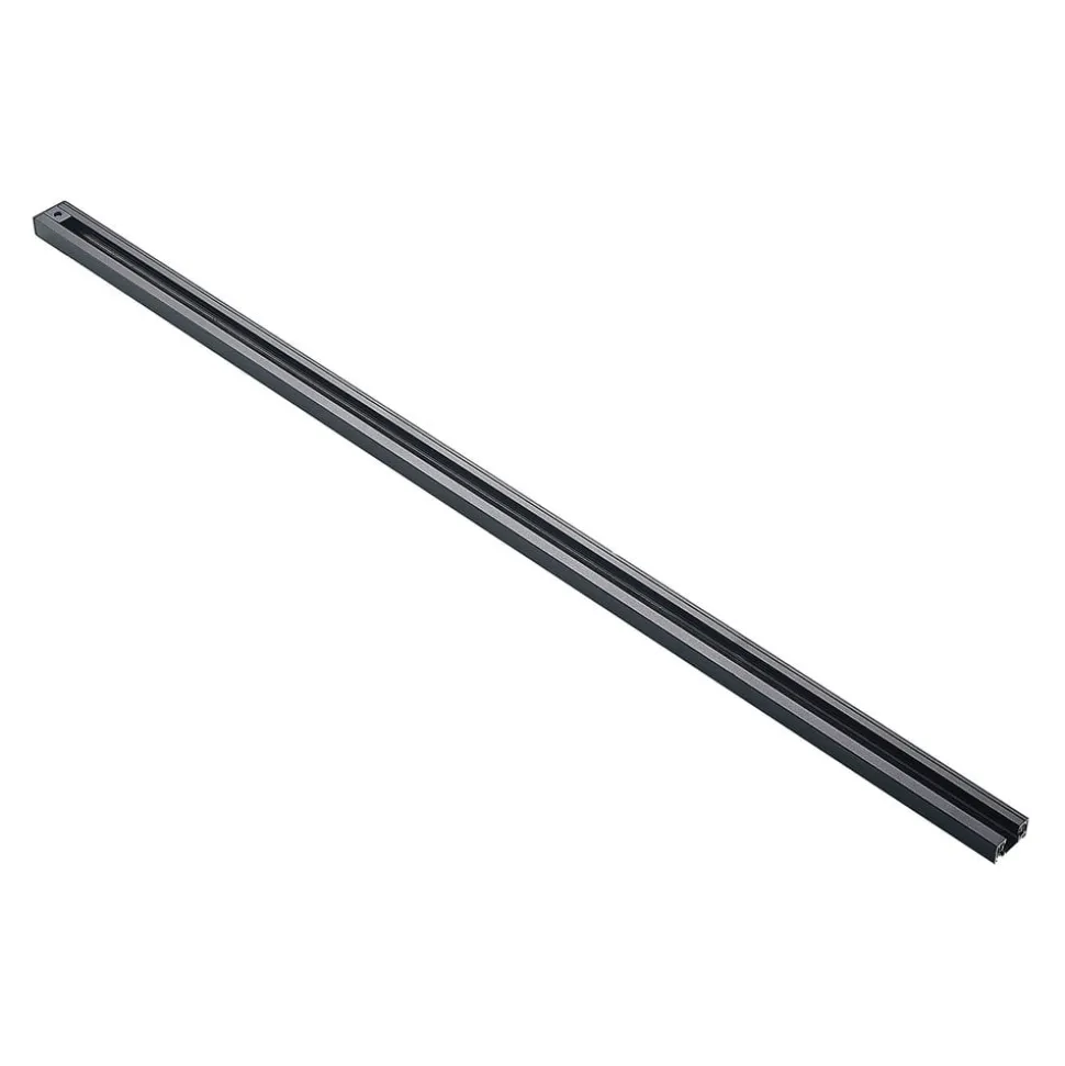 Lindby Linaro strømskinne, 1 m, sort, 1-fase skinne