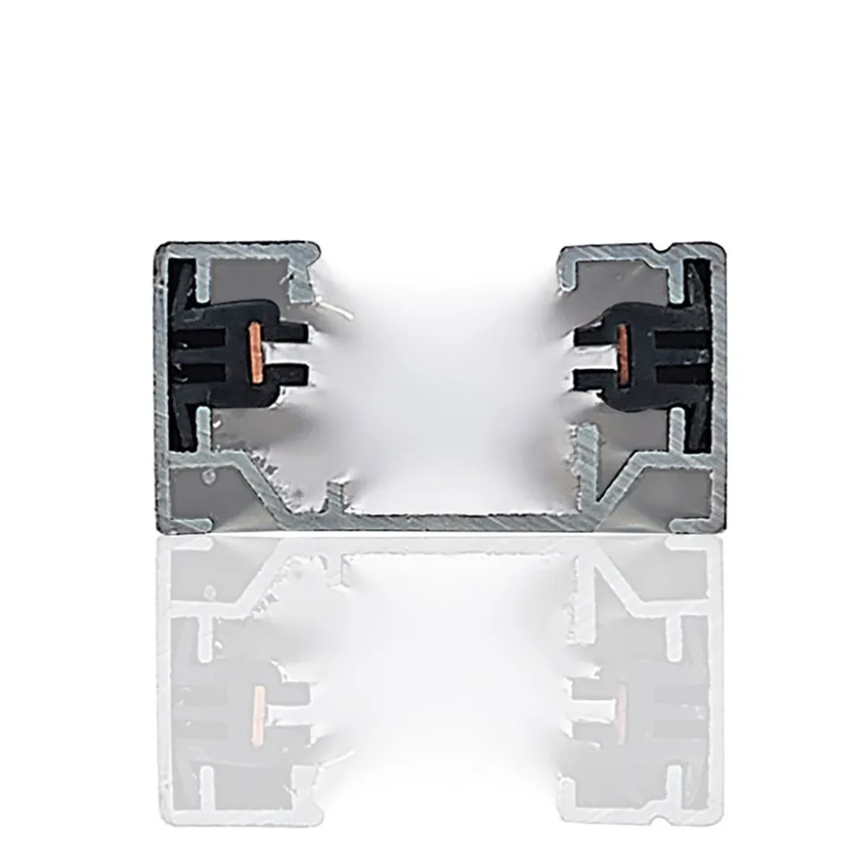 Lindby Linaro strømskinne, 1 m, sort, 1-fase skinne