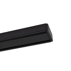 Lindby Linaro strømskinne, 50 cm, sort, 1-fase skinne