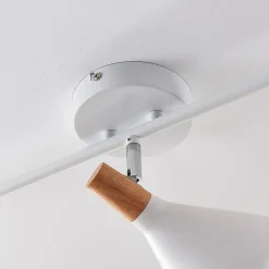 Lindby loftlampe Arina, 53 cm, hvid, 3 lyskilder, E14