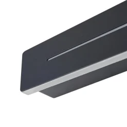 Lindby loftlampe Benario, sort, aluminium, 80 cm