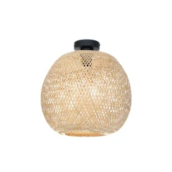 Lindby loftlampe Dabila, bambus, Ø 35 cm, E27
