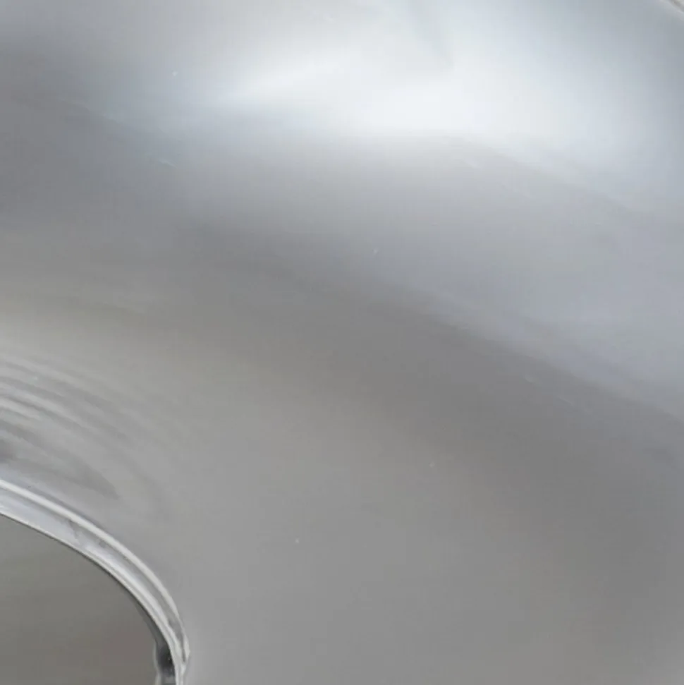 Lindby loftlampe Hildur, Ø 28,5 cm, røggrå, glas
