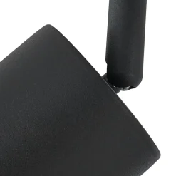 Lindby loftlampe Joffrey, 78 cm, sort, 5 lyskilder, GU10