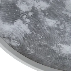 Lindby loftlampe Lune, plast, metal, 38 cm