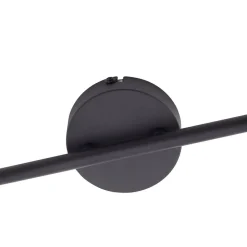 Lindby loftlampe Netty, 4 lyskilder, grå, glas