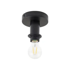 Lindby loftlampe Romaine, bambus, natur/hvid, Ø 50 cm