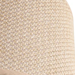 Lindby loftlampe Soula, Ø 26 cm, beige, plast, E27
