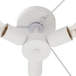 Lindby Loftlampe Soula, Ø 60 cm, beige, plast, E27