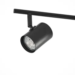 Lindby loftlampe Xiomara, 3 lyskilder, 68 cm lang, træ