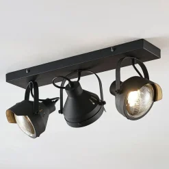 Lindby loftspot Henega, 52 cm, sort, 3 lyskilder