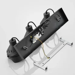 Lindby loftspot Henega, 52 cm, sort, 3 lyskilder