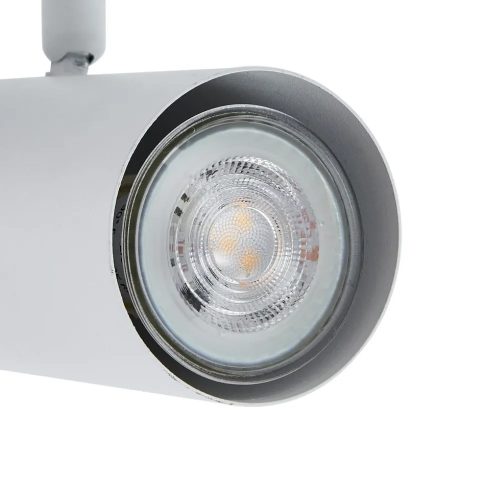 Lindby loftspot Joffrey, 70 cm, hvid, 4 lyskilder, GU10