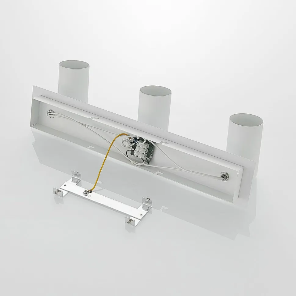 Lindby loftspot Joffrey, 49 cm, hvid, 3 lyskilder, GU10