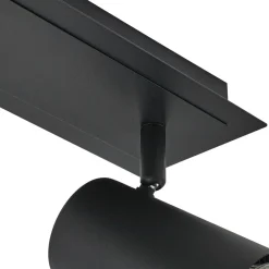 Lindby loftspot Joffrey, 80 cm, sort, 4 lyskilder, GU10