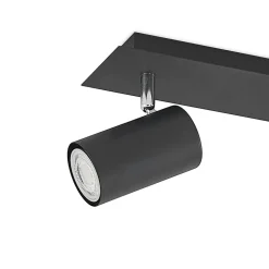 Lindby loftspot Joffrey, 70 cm, sort, 4 lyskilder, GU10