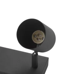 Lindby loftspot Jorell, 35 cm, sort, 3 lyskilder, metal