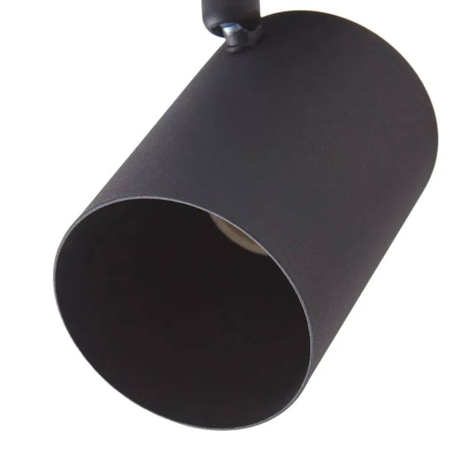 Lindby loftspot Jorell, sort, 13 cm, 1 lyskilde, GU10