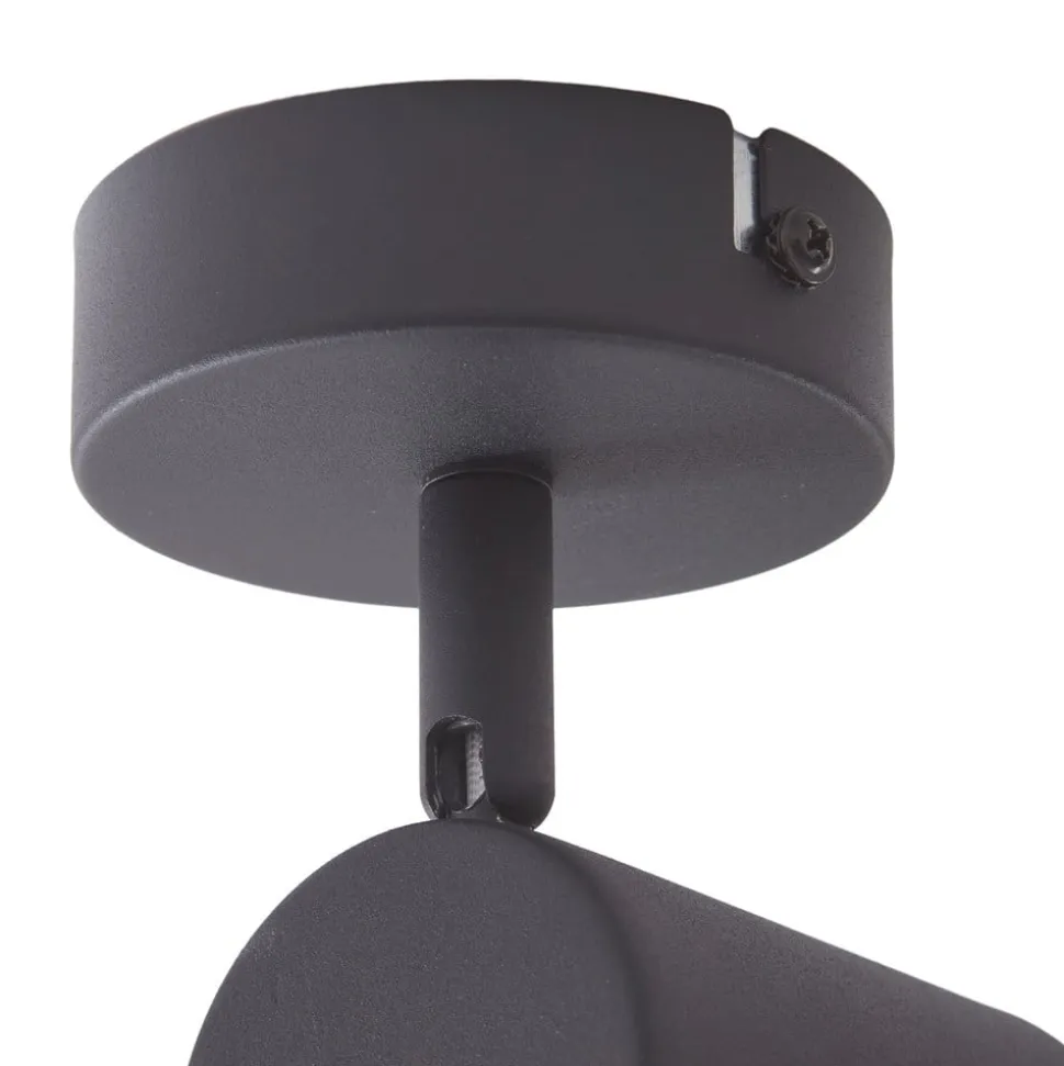 Lindby loftspot Jorell, sort, 13 cm, 1 lyskilde, GU10